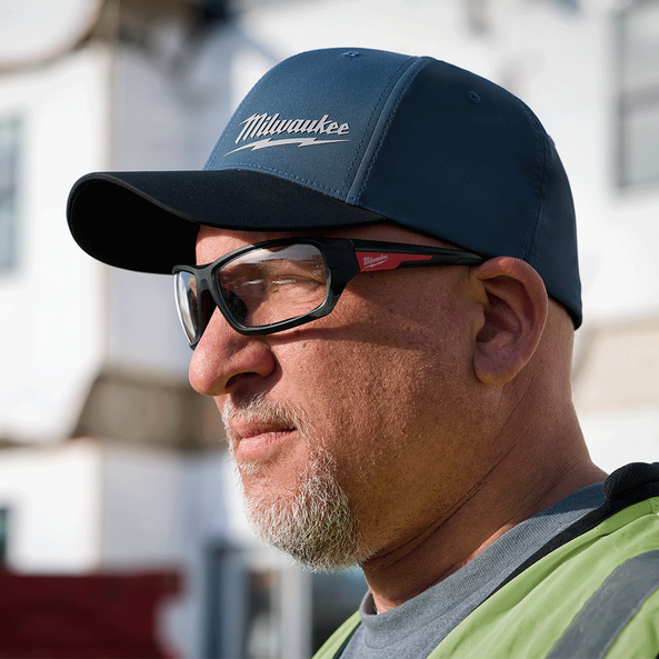 Blue Workskin Fitted Hat 507BL by Milwaukee