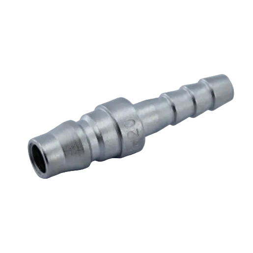 SP Tools Air Fitting – Plug Male 1/4" Hose Barb Nitto Style – 2 Piece Carded Pack | PH20C