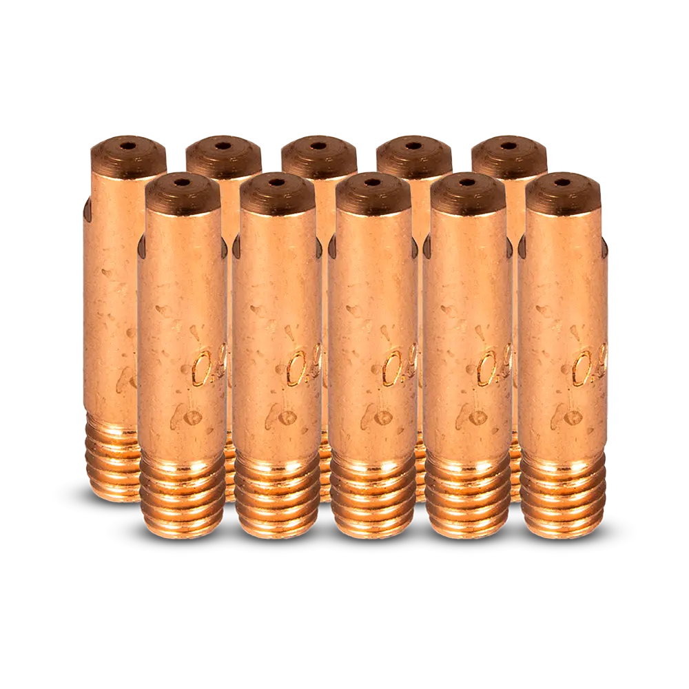 Unimig Contact Tips Binzel Style 0.9Mm Qty 10 Pct0008-09