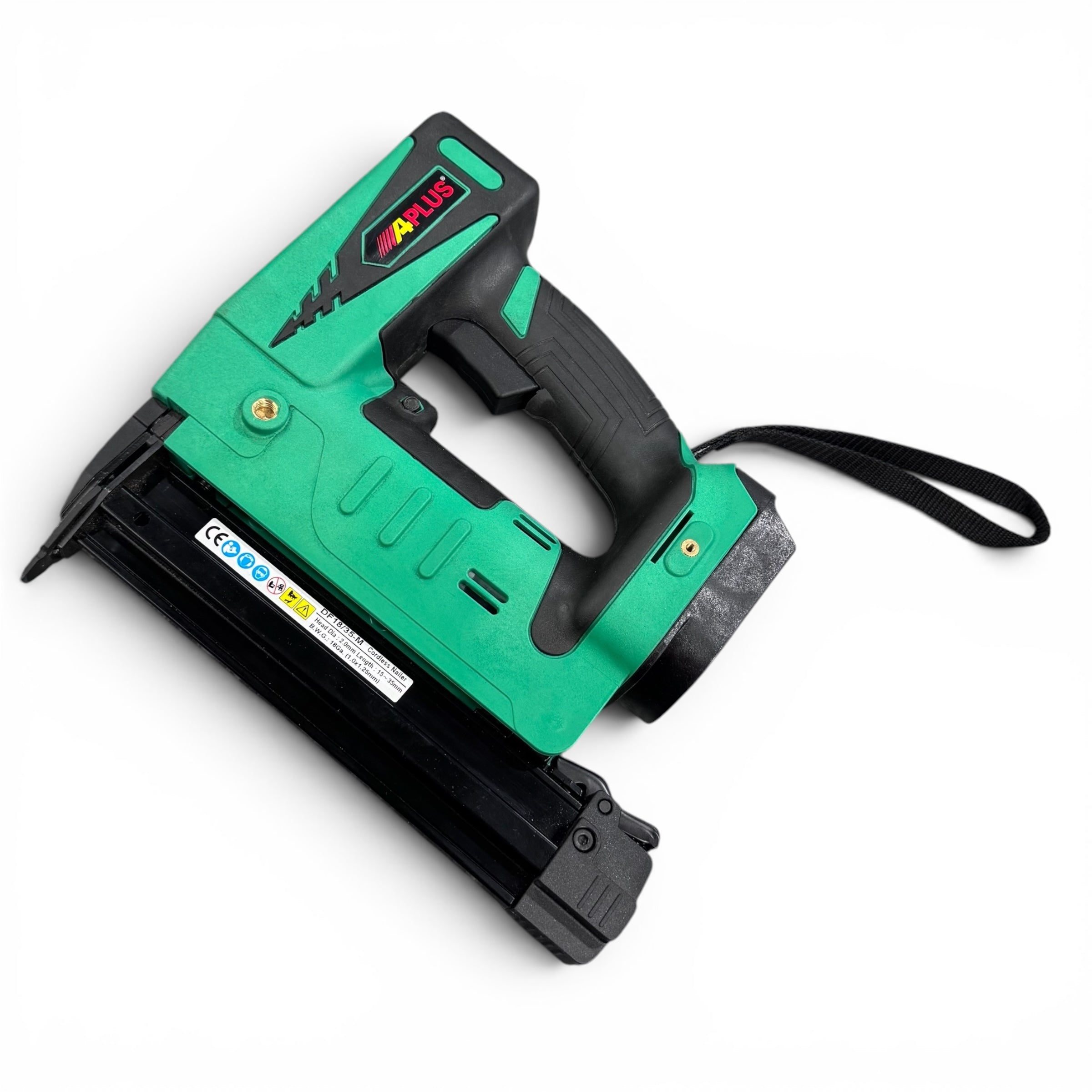 APlus DF18/35-M 18V 18 Gauge Cordless Brad Nailer Bare Tool | Makita 18V Battery Compatible