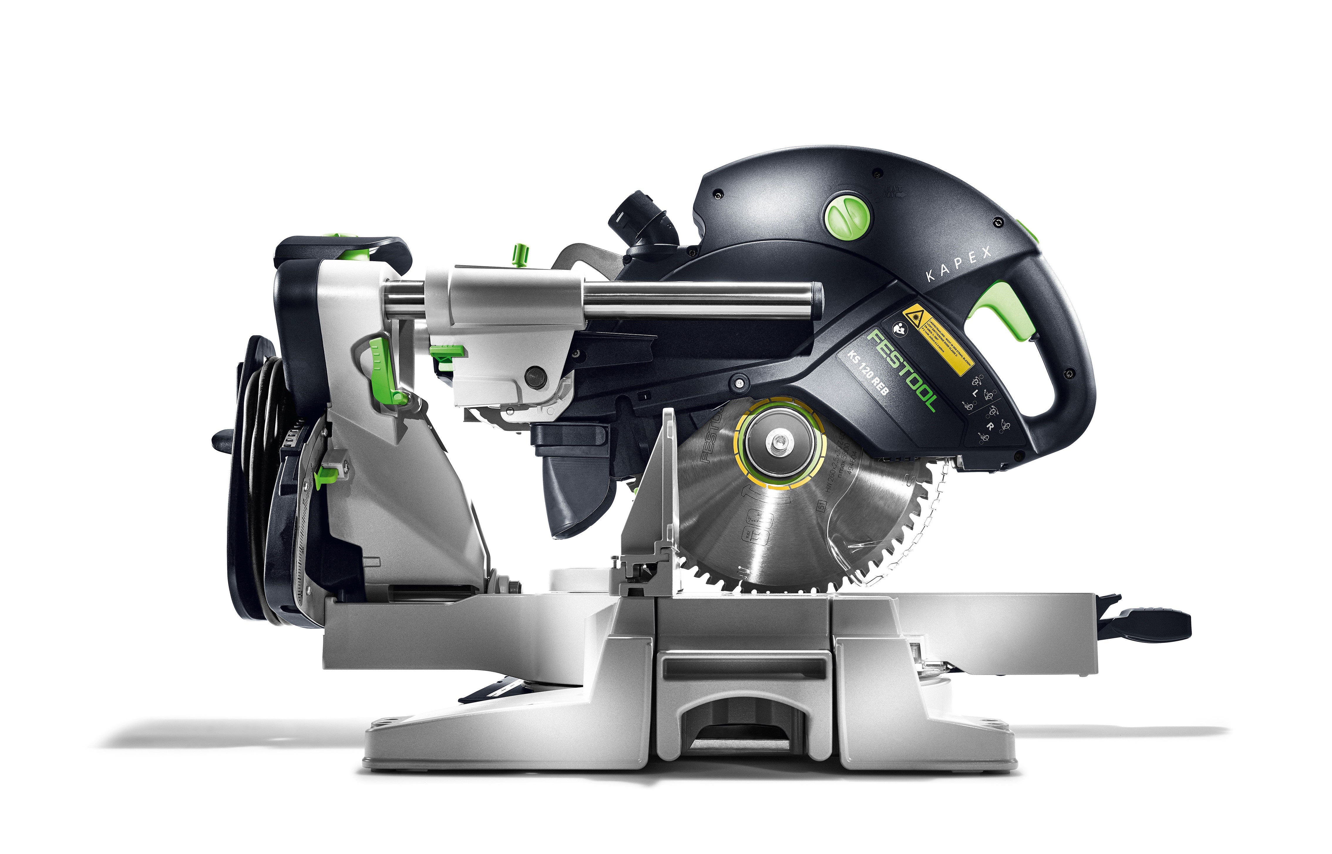 260mm Slide Compound Mitre Saw Kapex KS120 REB-UG Set 575850 by Festool