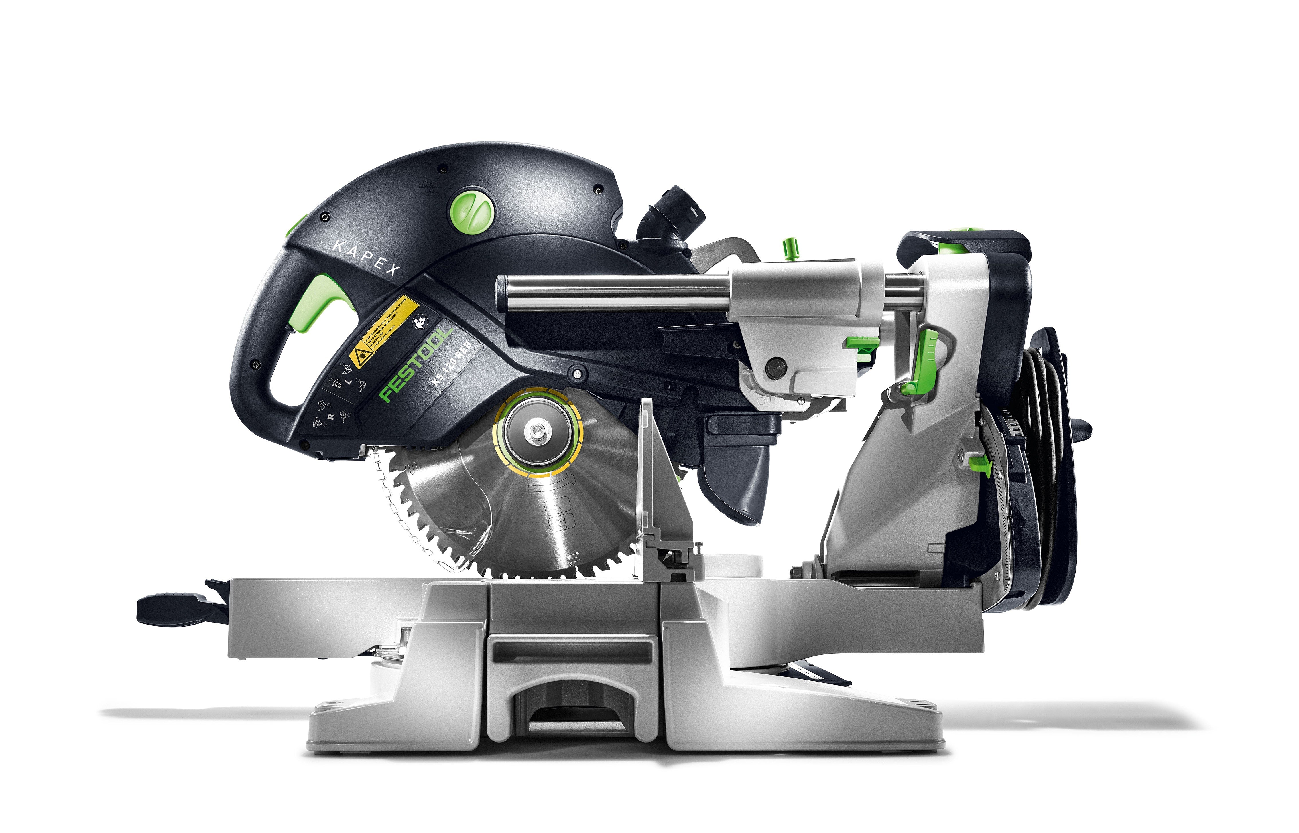 260mm Slide Compound Mitre Saw Kapex KS120 REB-UG Set 575850 by Festool