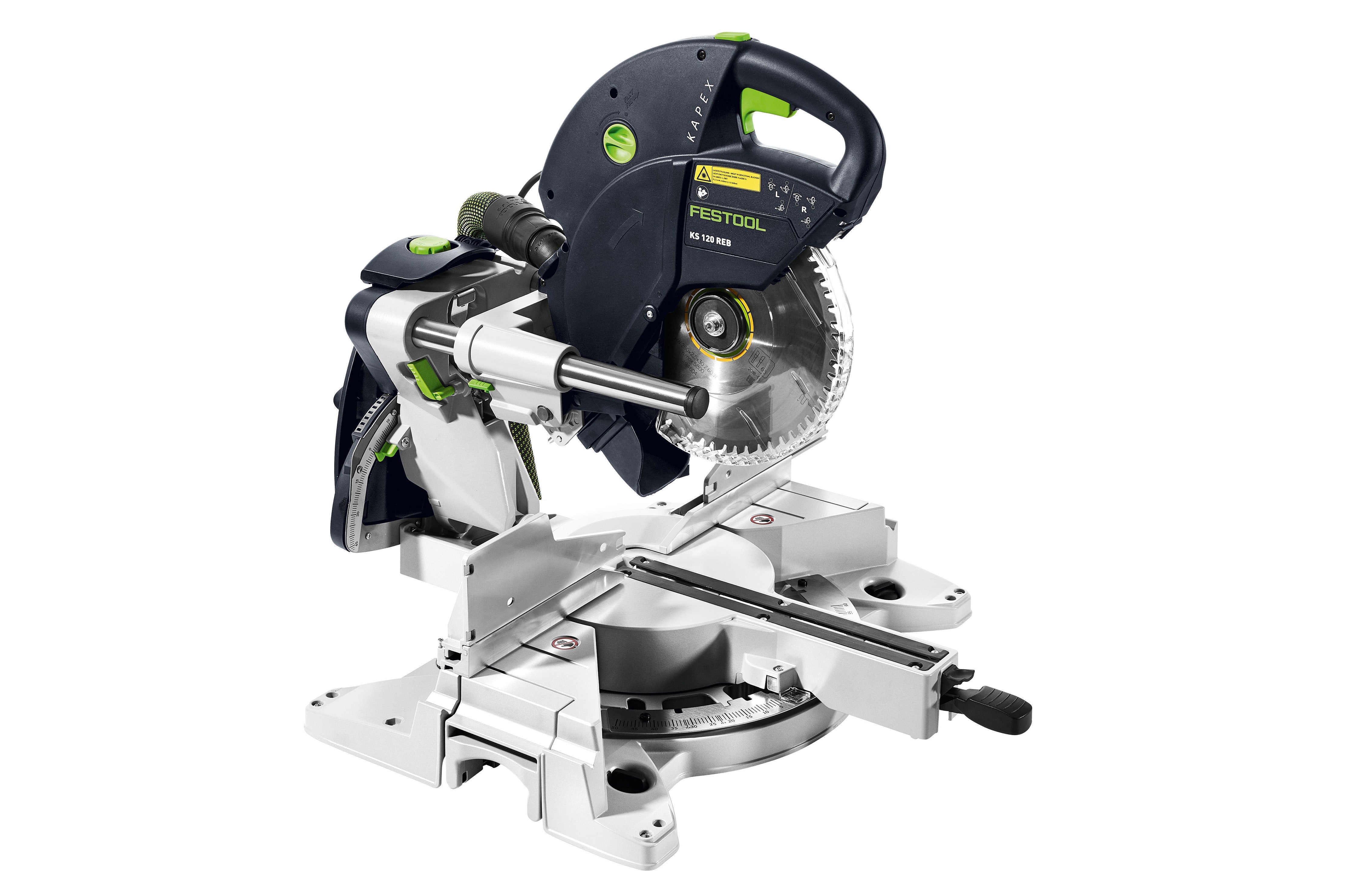 260mm Slide Compound Mitre Saw Kapex KS120 REB-UG Set 575850 by Festool