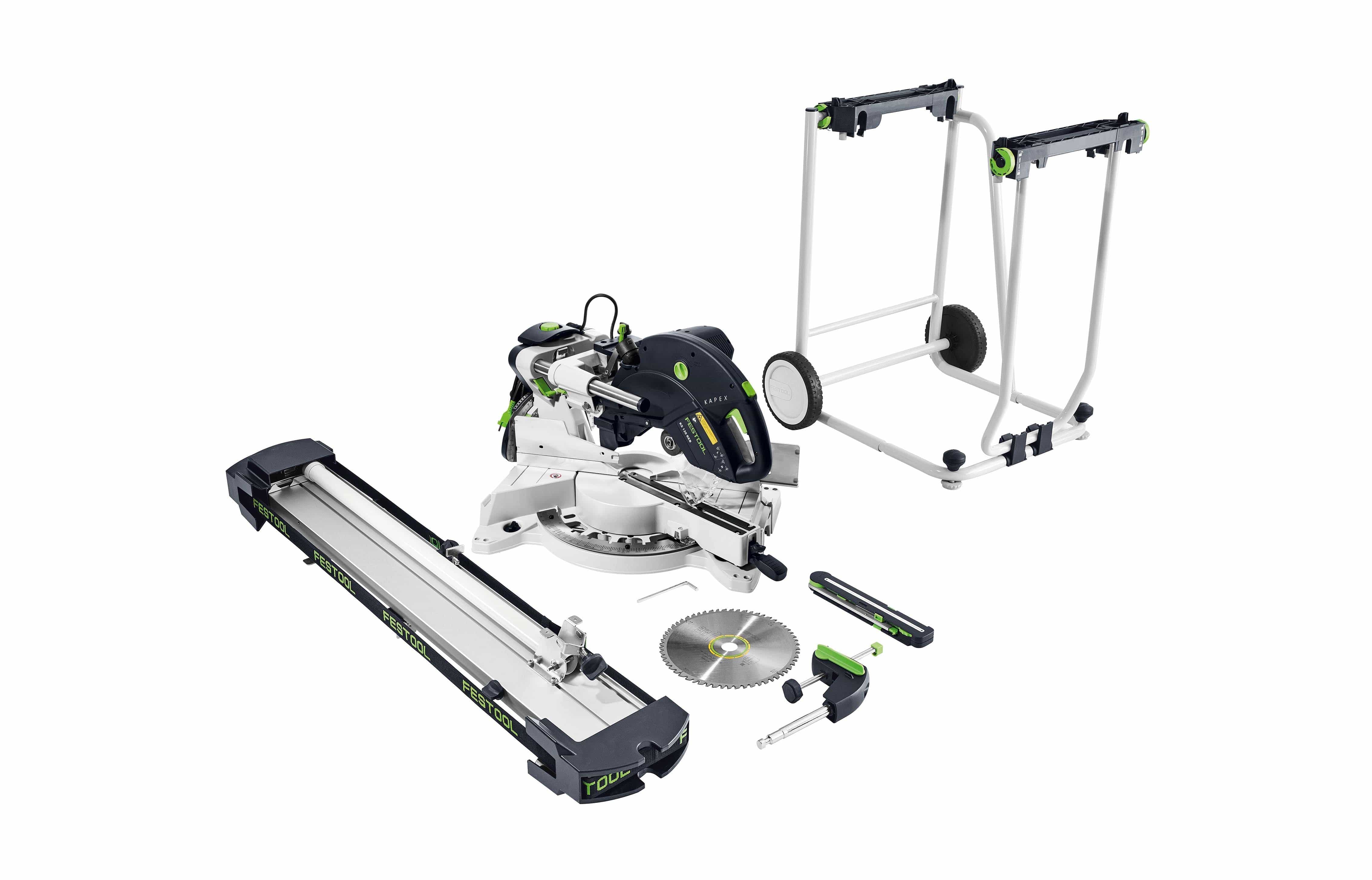 260mm Slide Compound Mitre Saw Kapex KS120 REB-UG Set 575850 by Festool