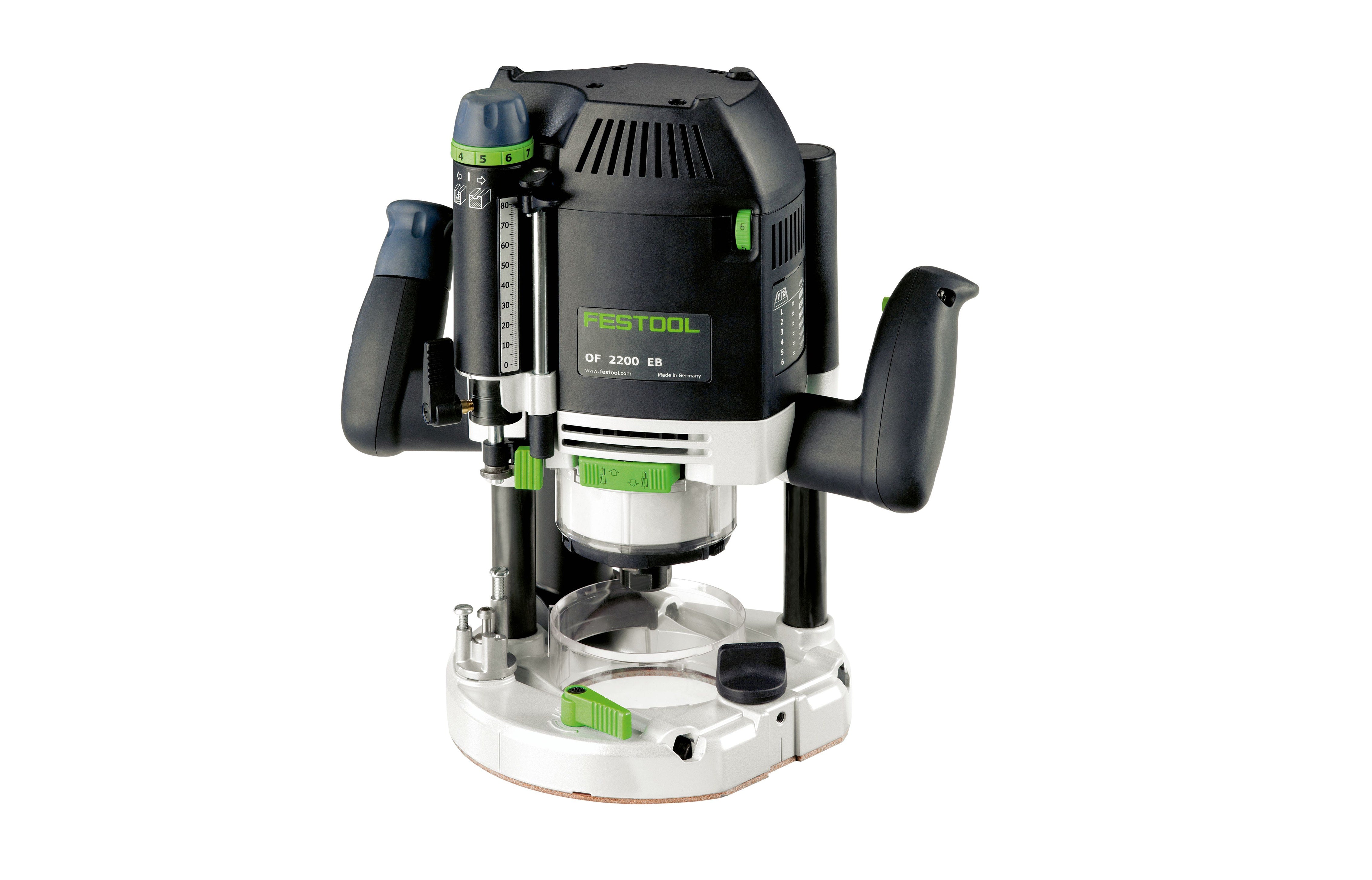Festool OF 2200 EB-Plus 2200W 80mm Plunge Router in Systainer – 576217