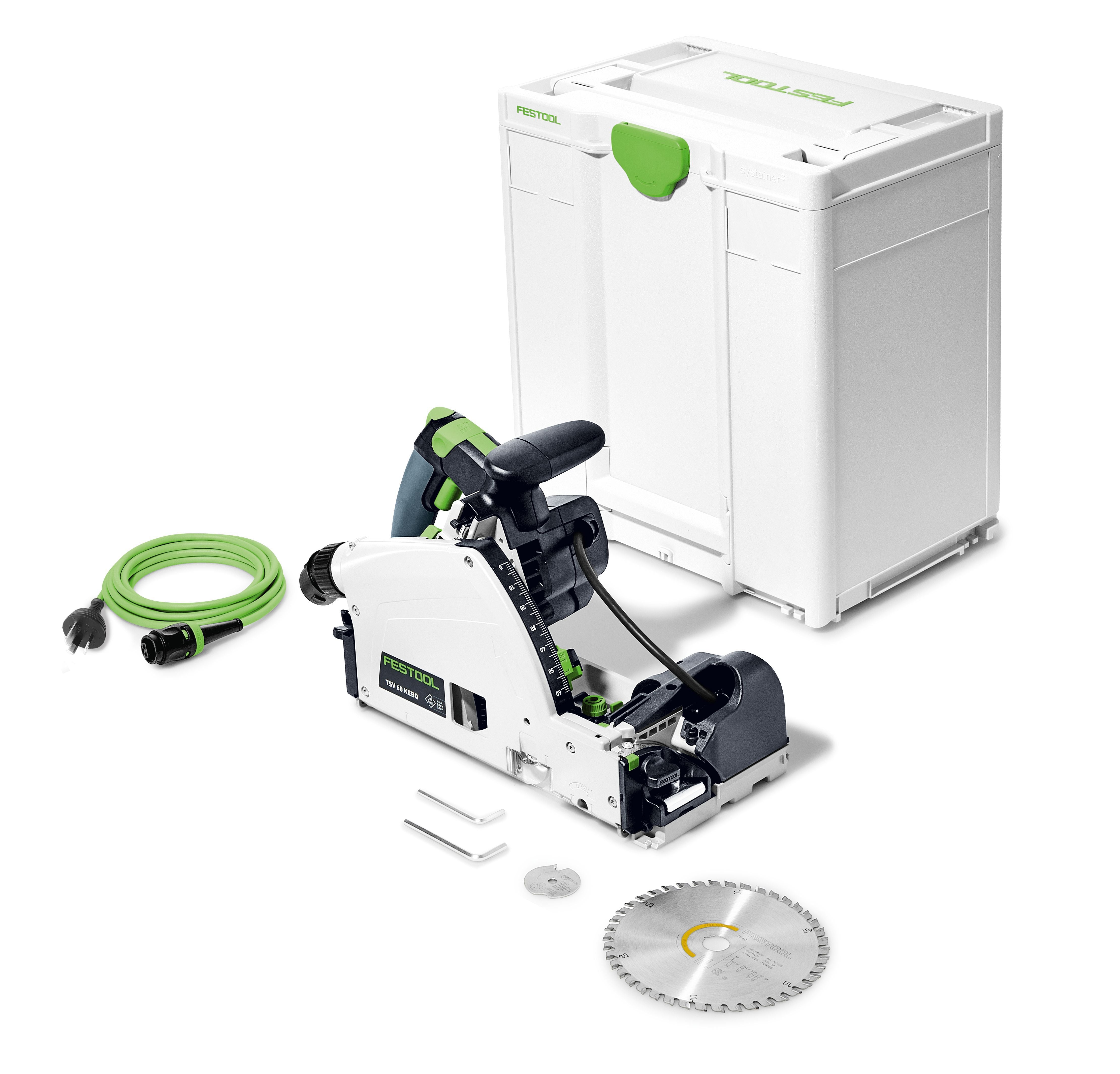 TSV 60k 168mm Plunge Cut Scoring Saw in Systainer 576732 by Festool