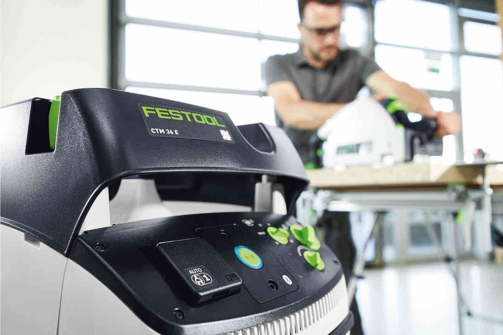 CTM 36L M Class Dust Extractor + Cleaning Kit CTM 36 E 576741 By Festool