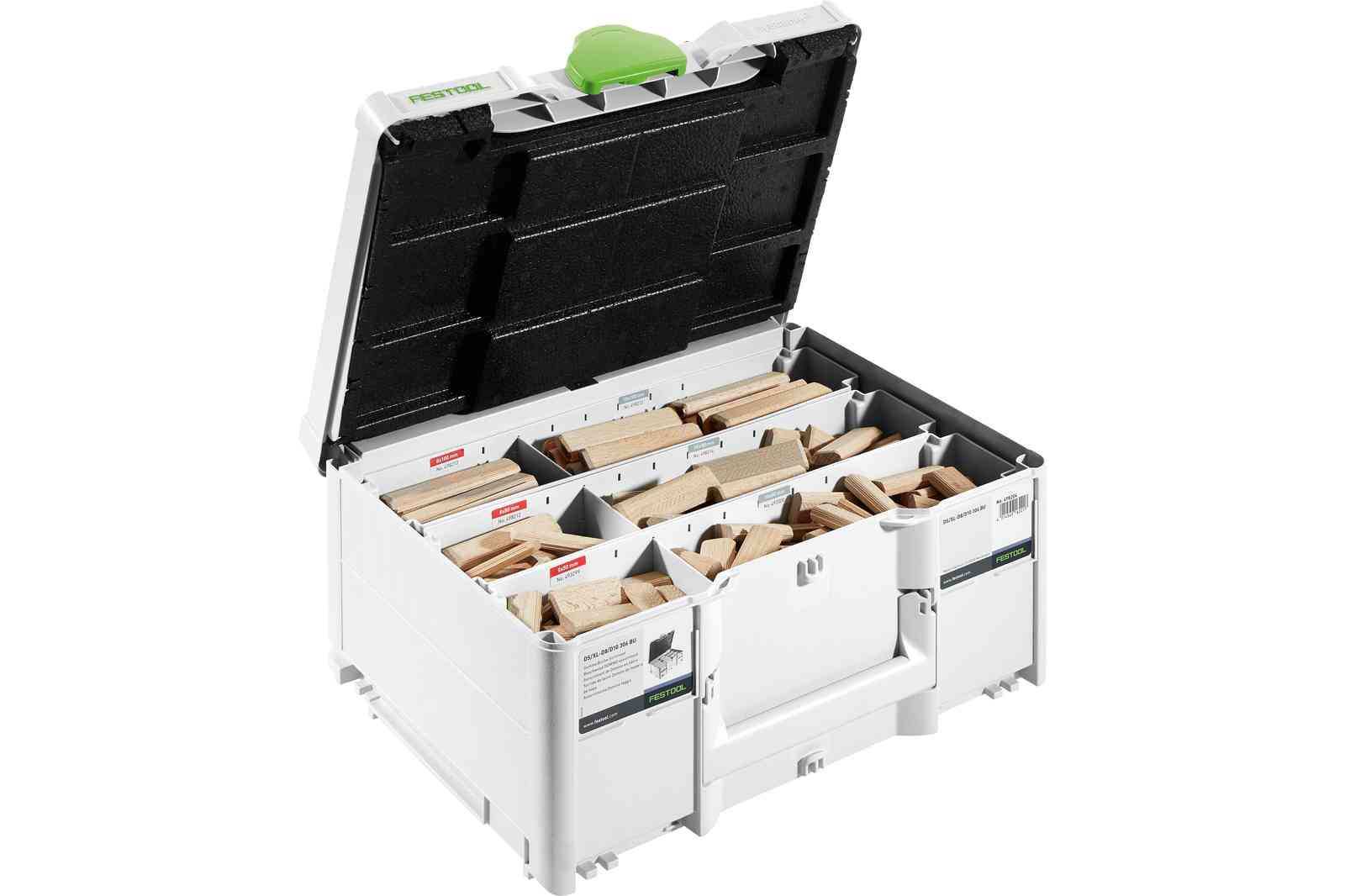 Festool Beech Tenon 12mm / 14mm Starter Systainer Set for DF 700 57679