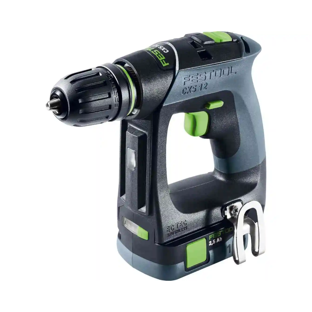 12V 2.5Ah CXS Mini Cordless Drill Set 576870 by Festool