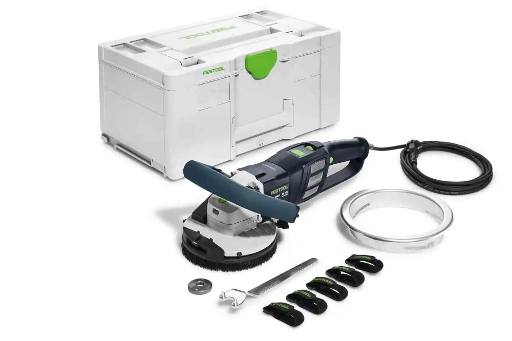 RG ECI 130mm Brushless Concrete Grinder in Systainer 577049 by Festool