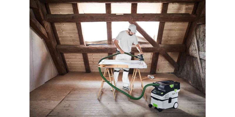 CTLC MINI 10l L Class 18V Cordless Mobile Dust Extractor Basic -  577065 by Festool