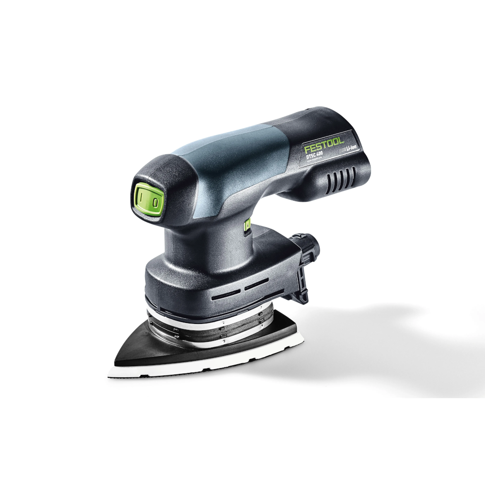 DTSC 400 18V 100mm x 150mm Cordless Orbital Iron Head Sander Bluetooth 3.0 Ah Set in Systainer 577516 by Festool