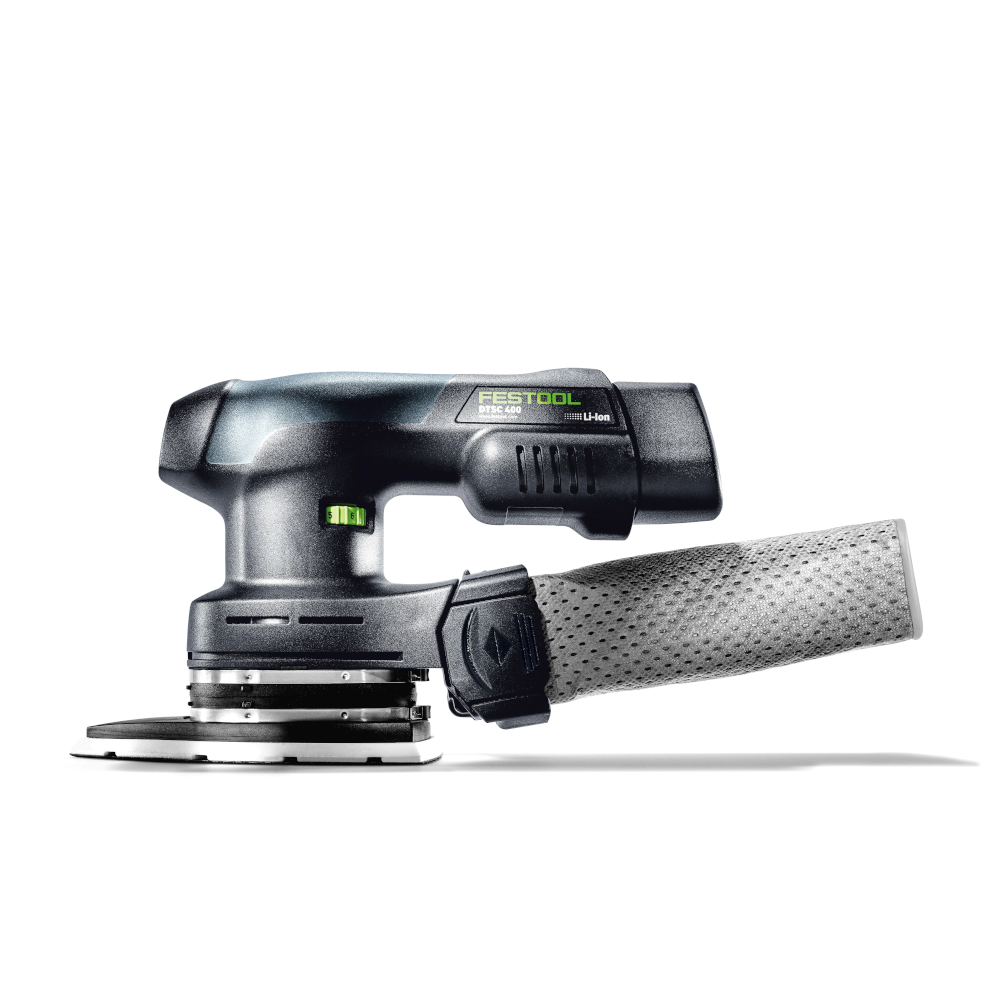 DTSC 400 18V 100mm x 150mm Cordless Orbital Iron Head Sander Bluetooth 3.0 Ah Set in Systainer 577516 by Festool