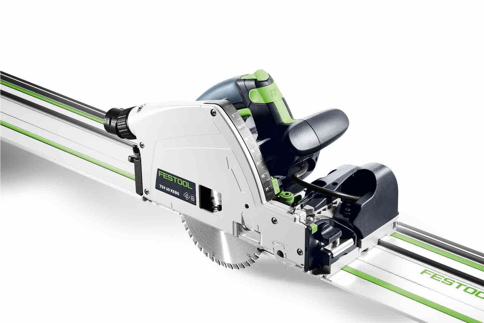 Festool TSV 60K 168mm Plunge Cut Scoring Saw in Systainer with 1900mm Rail 577745