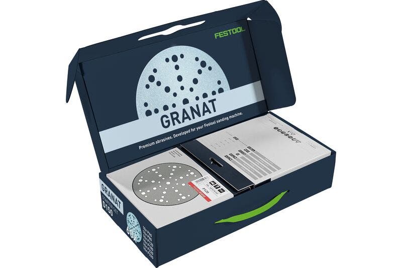 Festool Granat Abrasive Disc Starter Set 150mm 48 Hole 578166