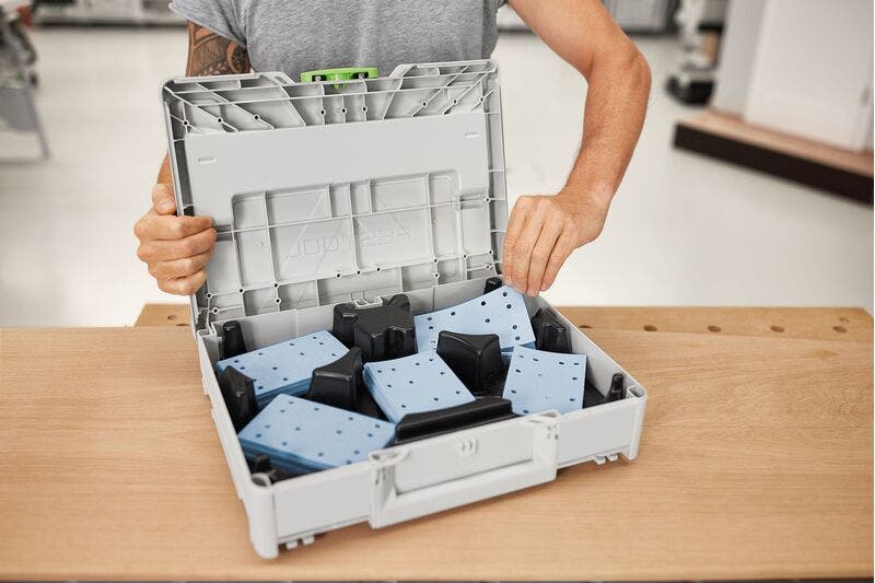 Festool Granat Abrasive Sheet 80x133mm Systainer Set 578194