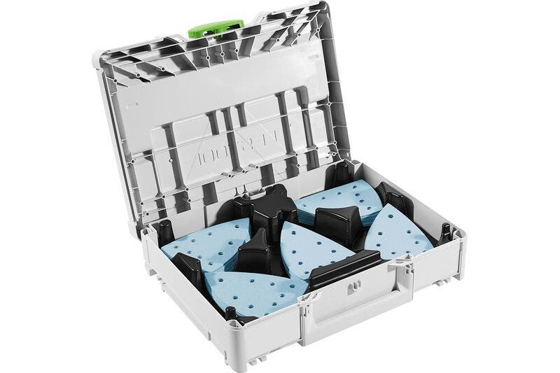 Festool Granat Abrasive Delta Systainer Set 9 Hole 578195