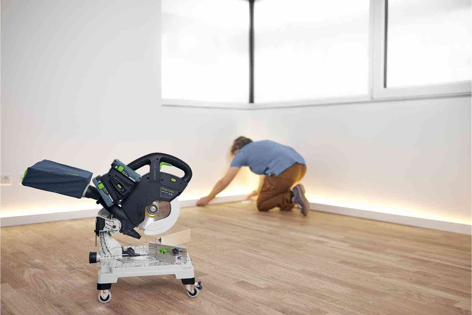 Festool SYMC 70 18V Cordless Symmetric 216mm Mitre Saw Basic Bare (Tool Only) 577424