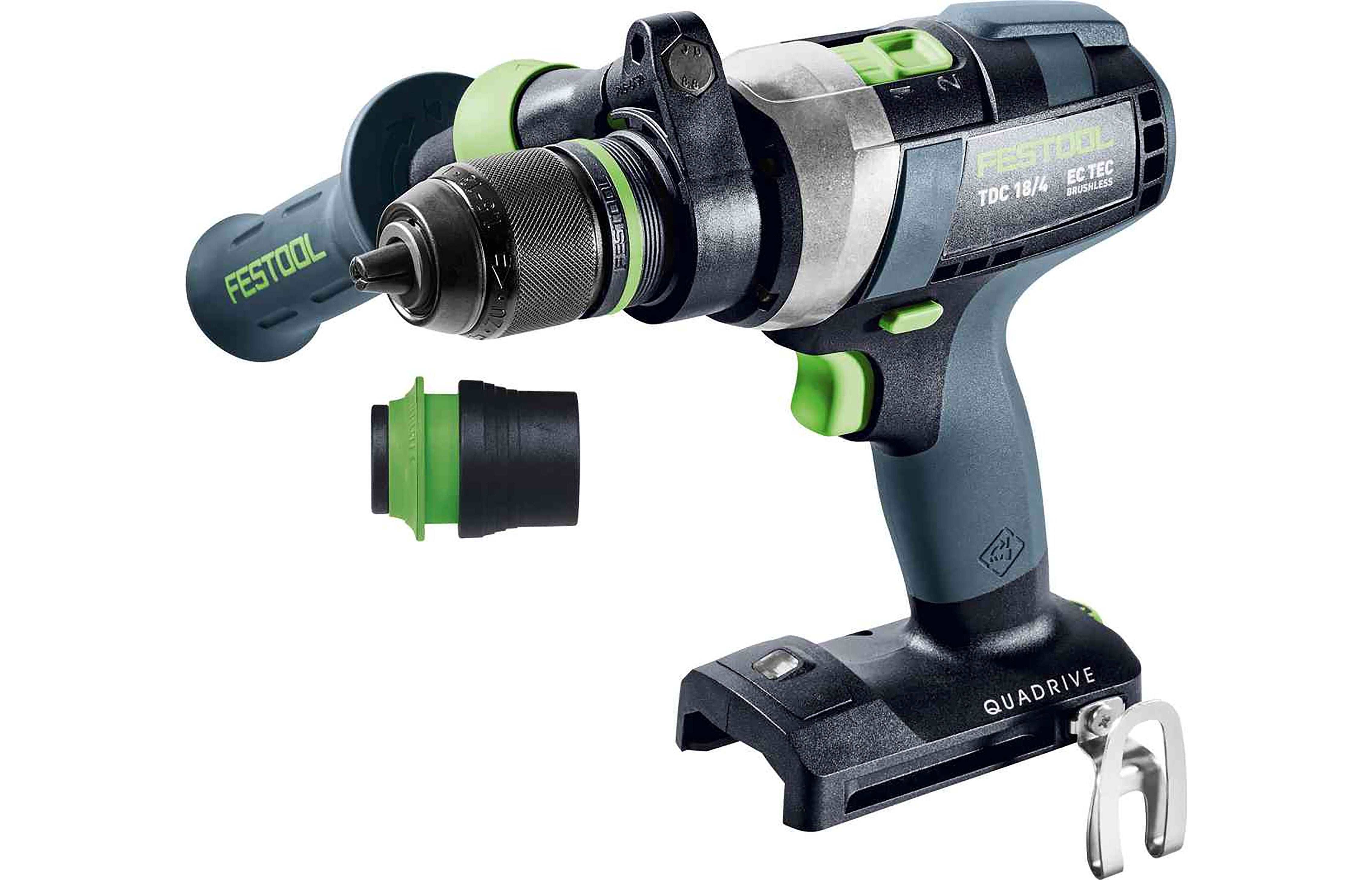 18V 5.0Ah 13mm 4 Speed Drill Bluetooth Set in Systainer Kit TDC 18/4 5.0 I-Plus (578285) by Festool