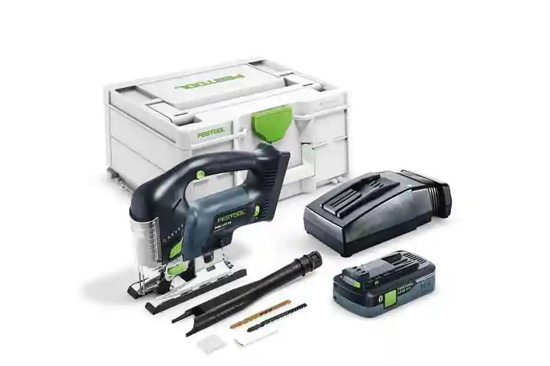 PSBC 420 CARVEX 18V Cordless D Handle Jigsaw 5.0Ah Bluetooth Set in Systainer 578289 by Festool