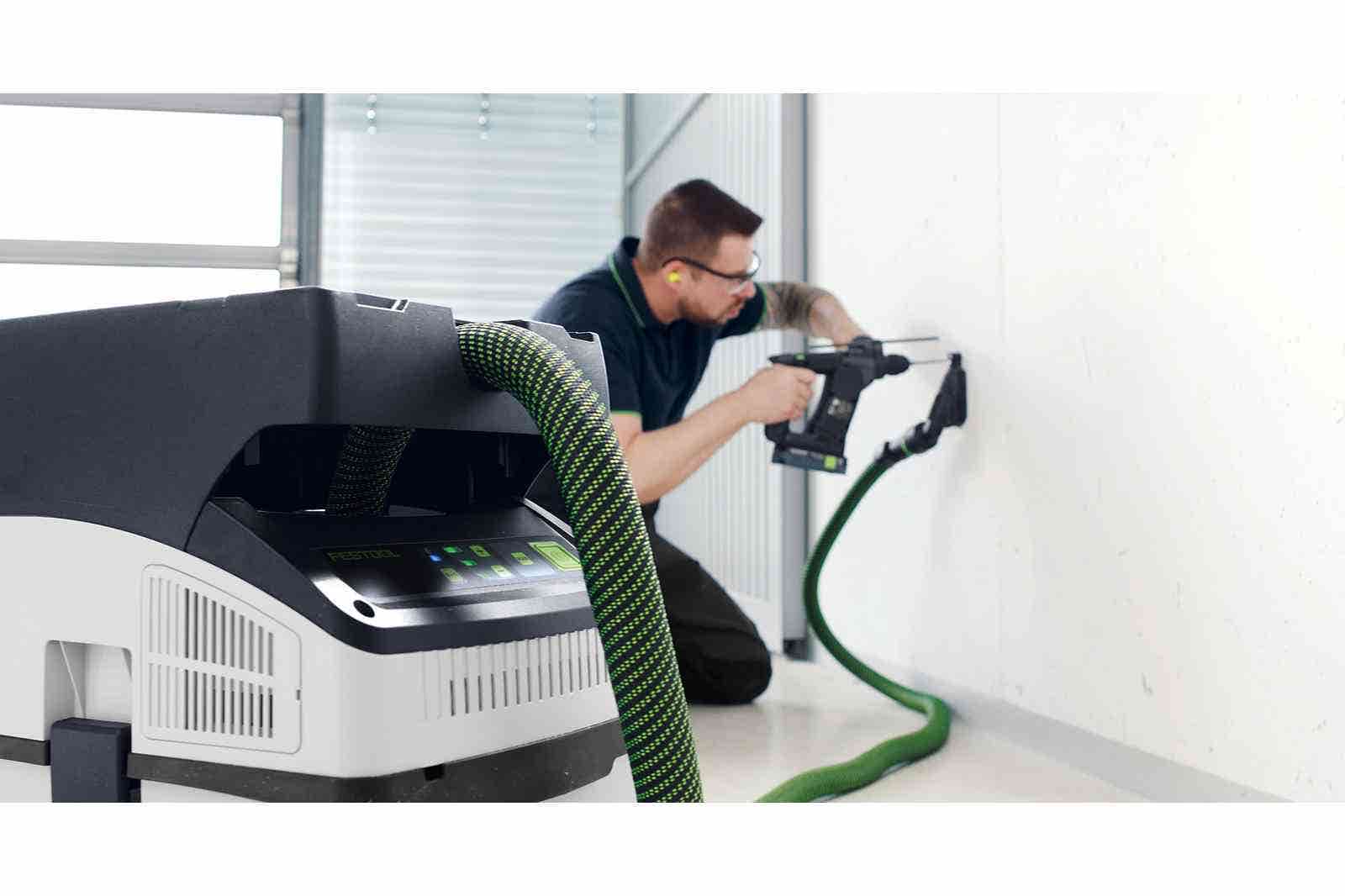 CTMC MIDI 15l M Class 18V Cordless Mobile Dust Extractor 8.0Ah Bluetooth Energy Set 578299 by Festool