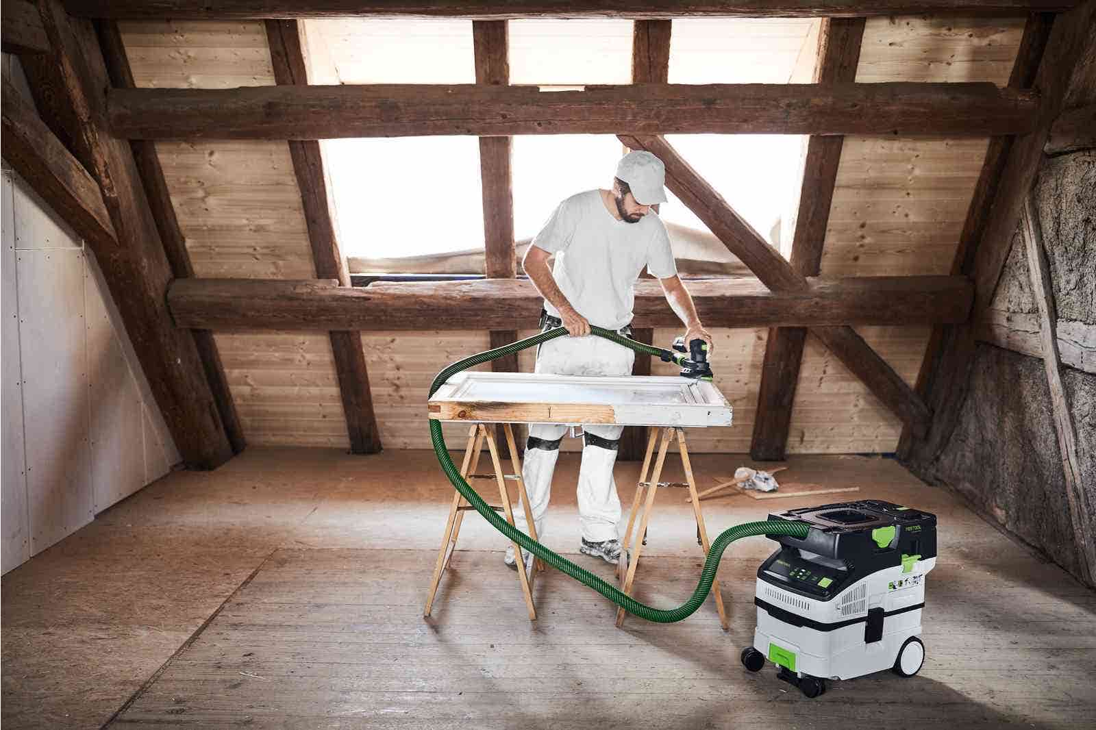 CTMC MIDI 15l M Class 18V Cordless Mobile Dust Extractor 8.0Ah Bluetooth Energy Set 578299 by Festool