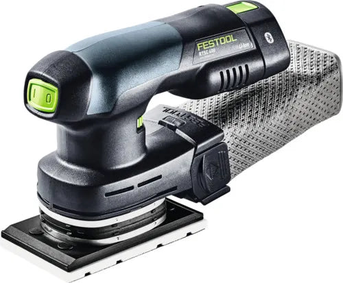 Festool RTSC 400 18V 80mm x 133mm Cordless Orbital 1/4 Sheet Sander Bluetooth 3.0Ah Set in Systainer 578936