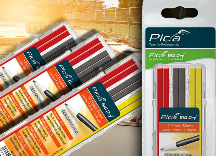 Pica 12Pce Big Dry Special Summer Heat Refill Leads 6070
