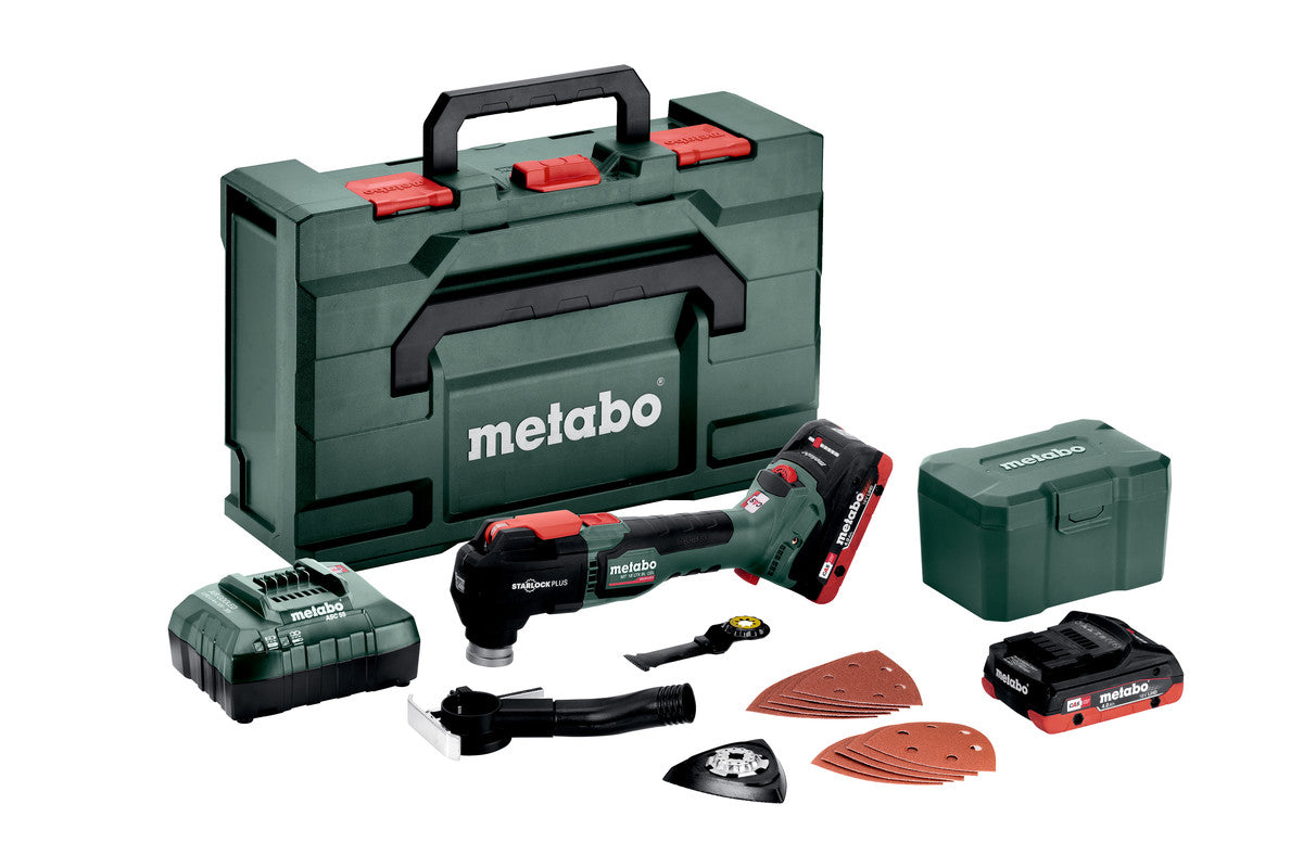 18V 4.0Ah Multi Tool Kit MT 18 LTX BL QSL (613088800) by Metabo