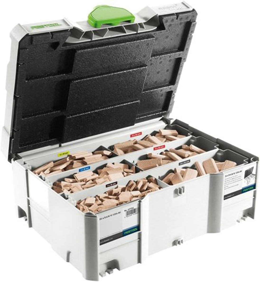 *Shop-Soiled - New Old Stock* Festool Beech Domino Assorted Set 4-10mm 498899