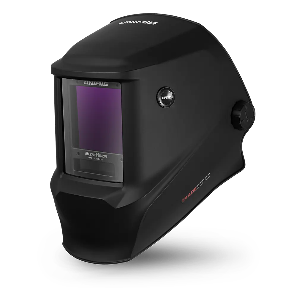 Unimig Welding Helmet Trade Series Black U21020