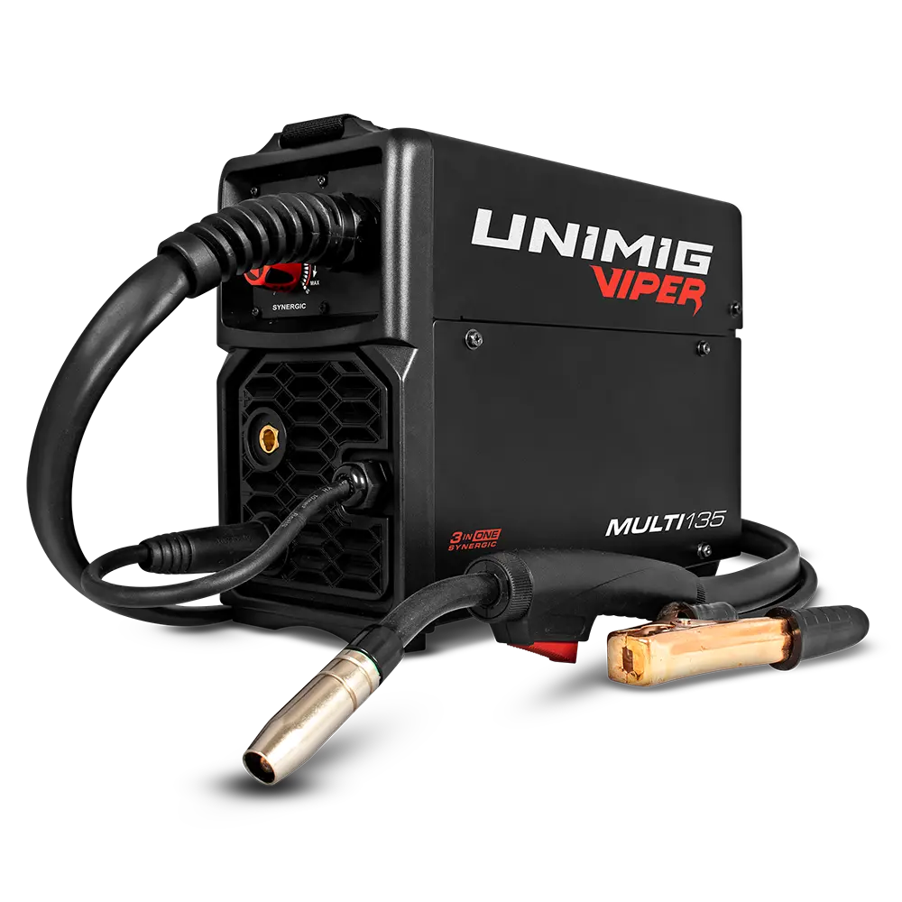 Unimig Viper Multi 135 Mig/Tig/Mma Welder U11005K
