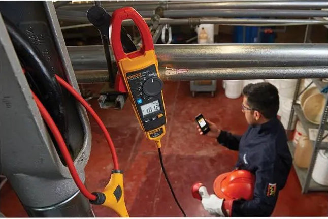 Fluke True-RMS AC/DC Clamp Meter 375FC