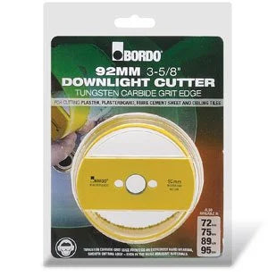 Bordo Grit Edge Downlight Cutters 72mm - 95mm