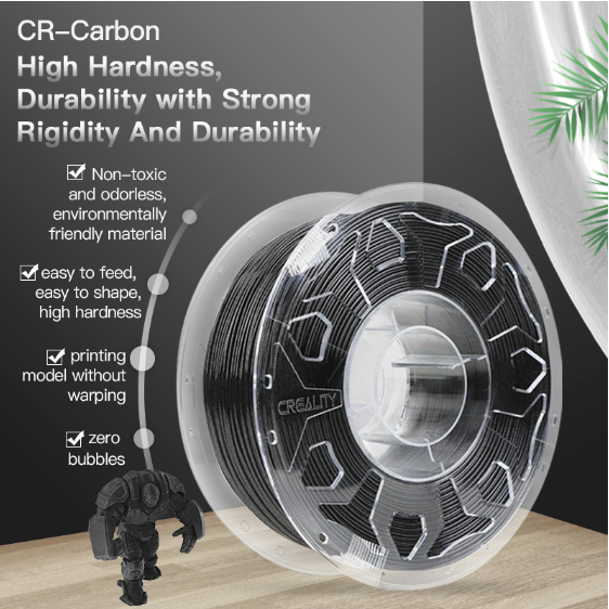 Creality Carbon 1.75mm PLA 3D Printing Filament 1.75mm 1kg