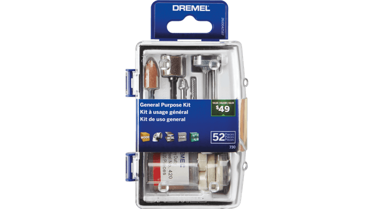 Dremel 52 Piece General Purpose Accessory Micro Kit 730-01