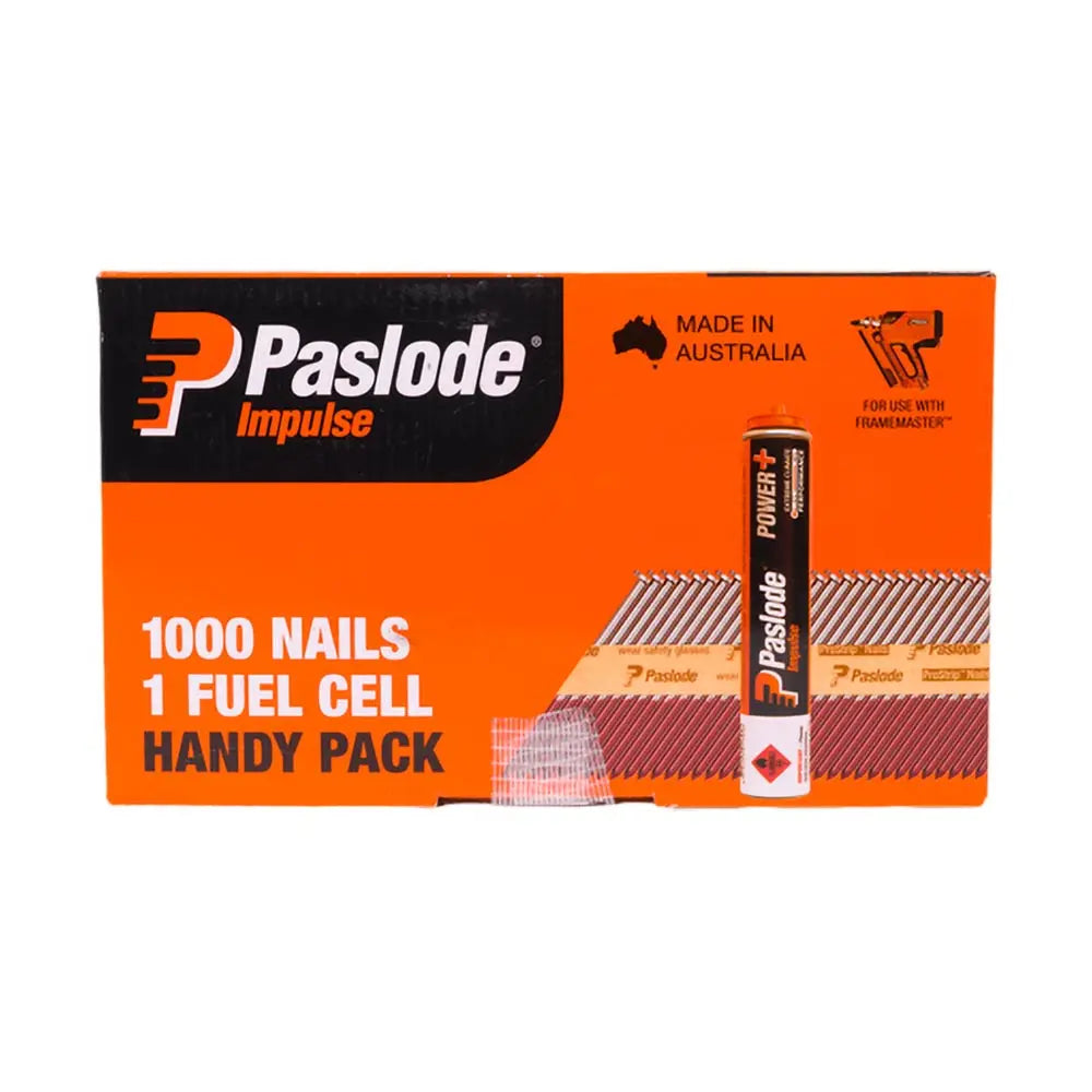 Paslode 90mm Impulse Nails B20571 | 1000 Pack