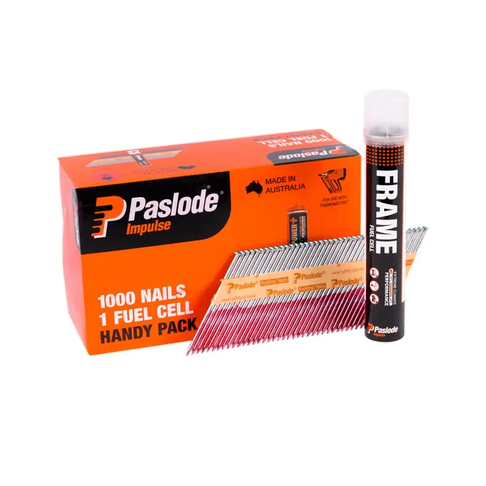 Paslode 90mm Impulse Nails B20571 | 1000 Pack