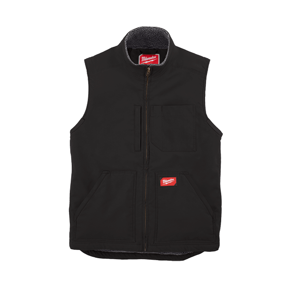 Gridiron Sherpa Lined Vest Brown/Black 801B / 801BR by Milwaukee