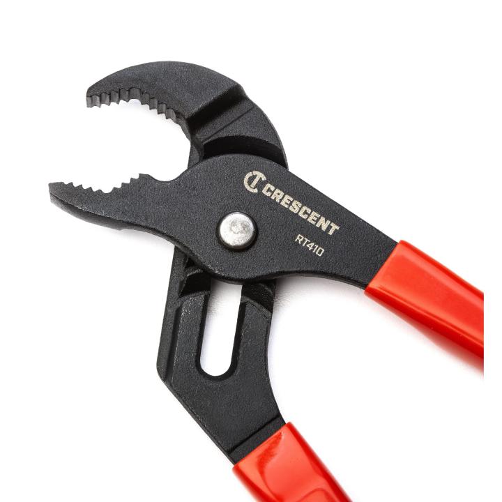 10" V-Jaw Dipped Handle Tongue and Groove Pliers - RT410CVN by Crescent