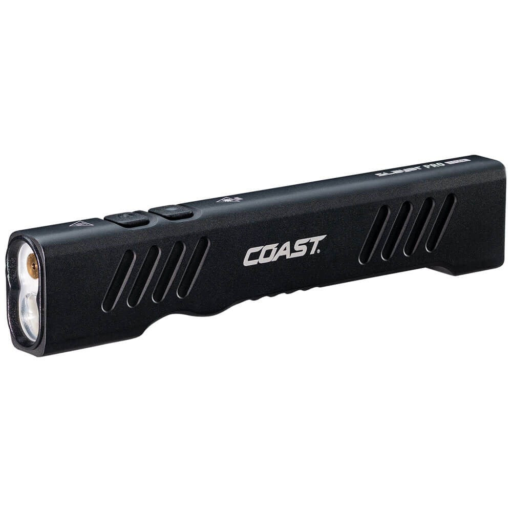 Coast Slayer Pro Laser Rechargeable 1000 Lumen Pocket Torch with Red Laser COASLAYERPROLASER (811816)