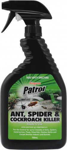 Patrol Patrol Ant, Spider & Cockroach Killer RTU by Amgrow