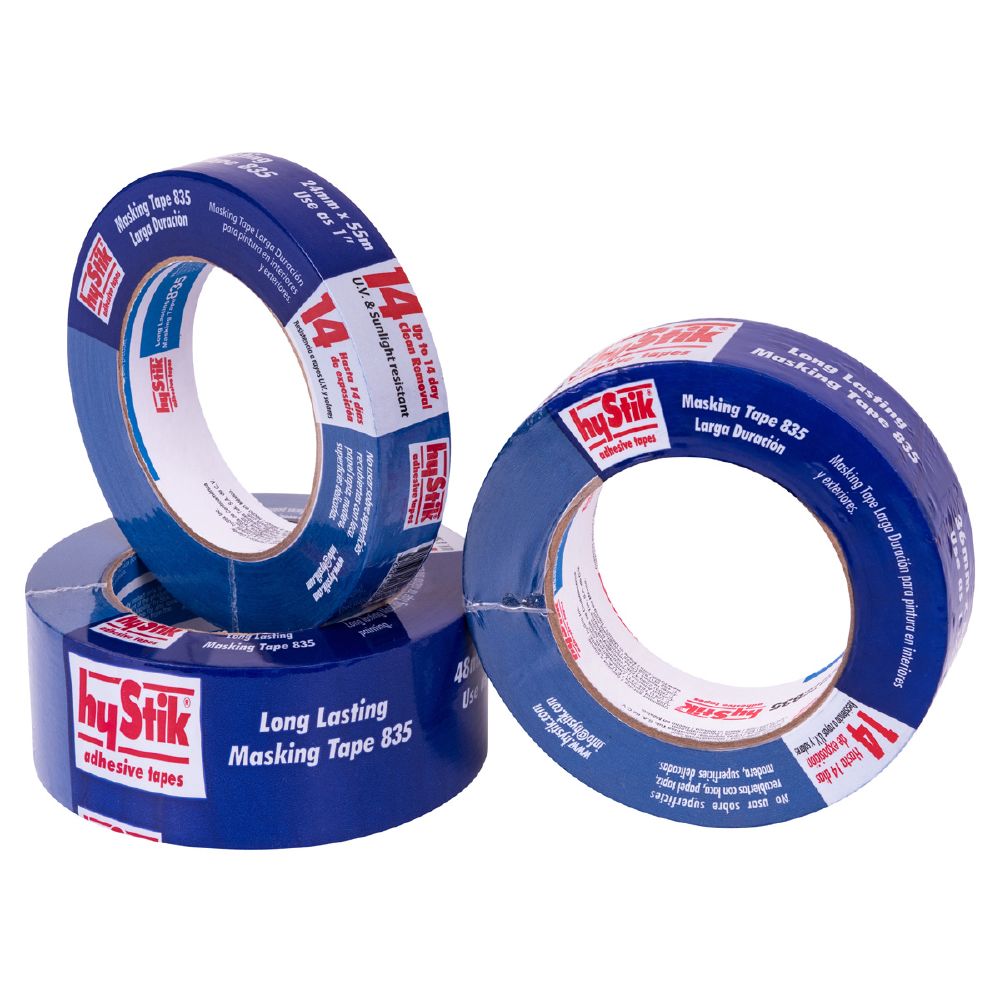 55m 14 Day Outdoor Masking Tape 835 by Hystik