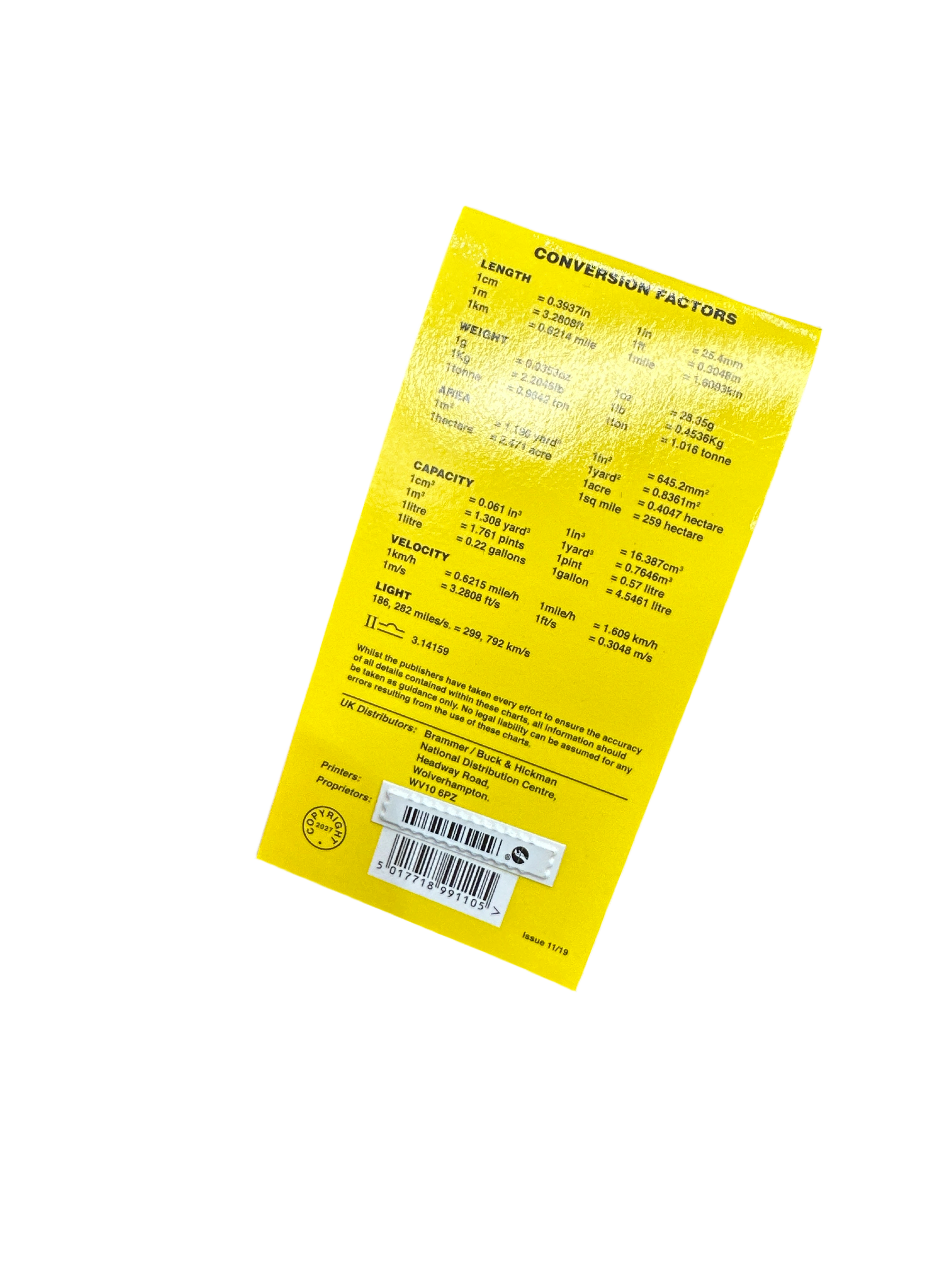 Data Chart and Reference Table Handbook by Roebuck Zeus Precision