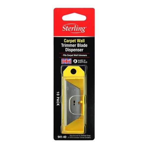 10Pce Trimmer Blade Dispenser 941-4D by Sterling