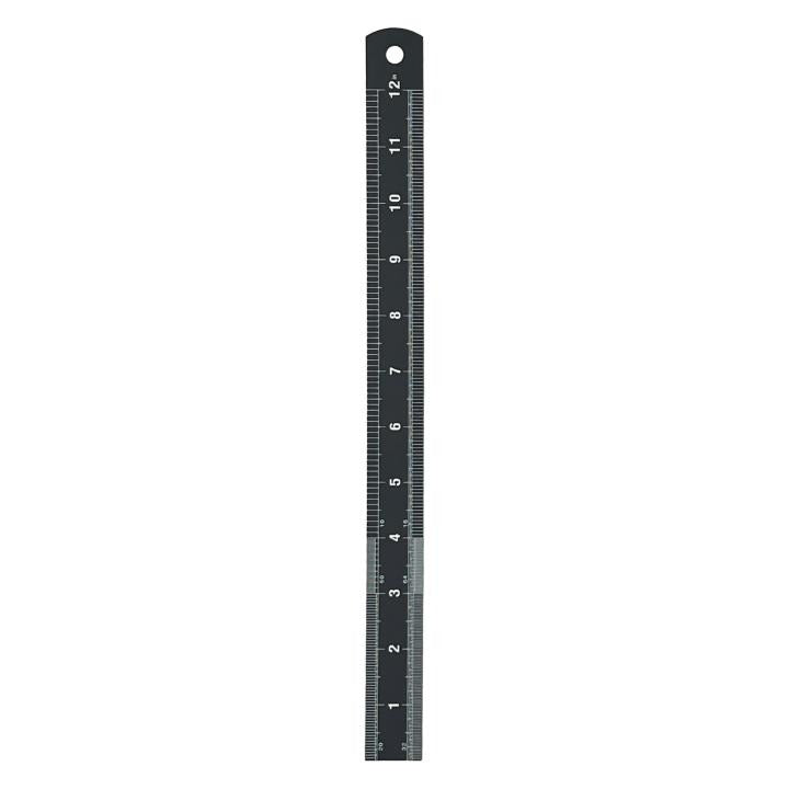 Crescent Lufkin Stainless Steel Metric/Imperial Nite Eye Rulers