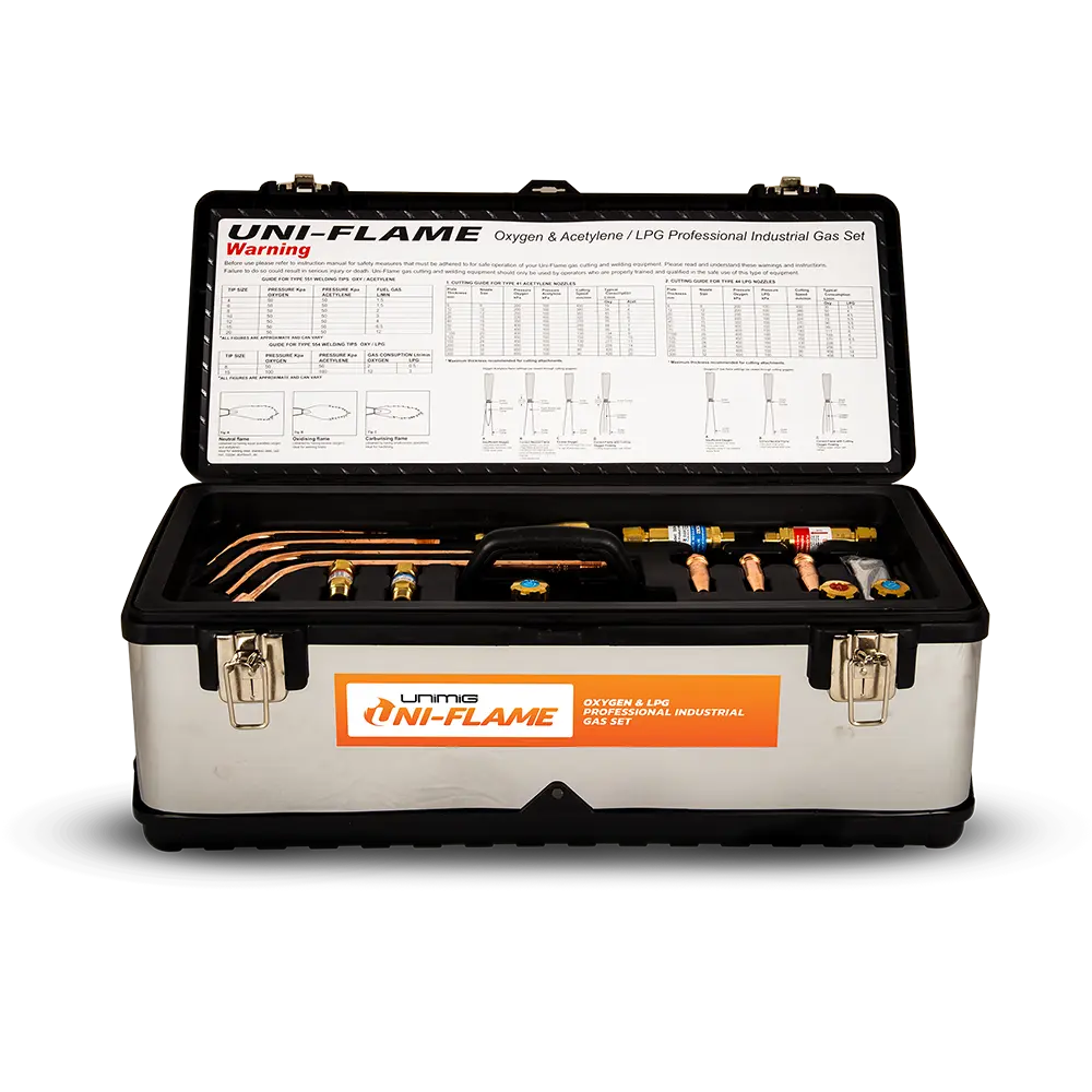 Unimig Gas Kit Oxygen & Lpg Kkoxy2