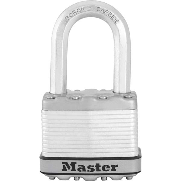 Master Lock 51mm Magnum Laminated Steel Padlock With 25mm Shackle M5T | 2 Pack
