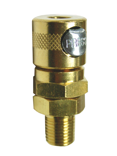 1/4" Male Thread Coupler Jamec Style Airline Fitting Brass A105-11C Scorpion