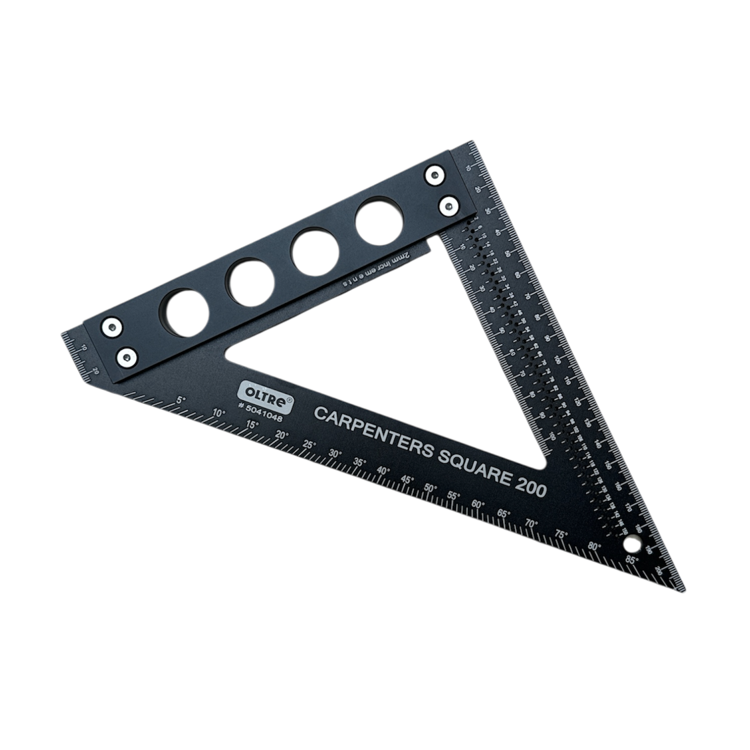 Oltre Aluminium Carpenter Triangle Square 200mm OT-HT-CS-AM